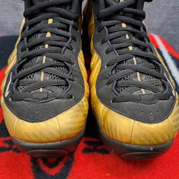 %Size 11.5 Nike Air Foamposite Pro Metallic Gold Men 2017 624041-701 A2 main image 5